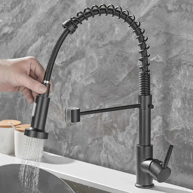 

Gourmet Kitchen Faucets Kitchen Removable For Kitchen Sink Mixer Tap For Sink 360 Degree Rotation