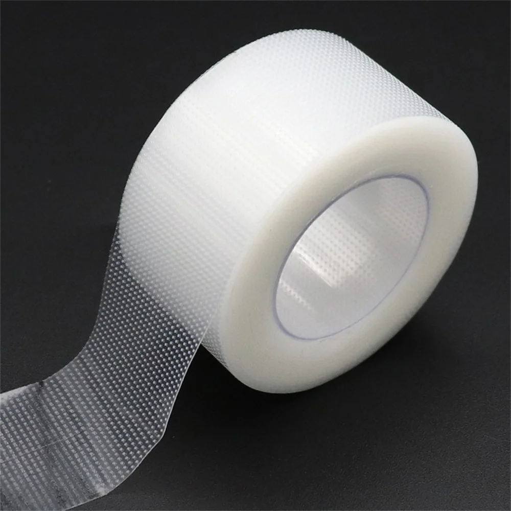 

1PC Transparent Medical Film Grafting Eyelash Isolation Tape Breathable PE Material With Holes For Eyelash Planting Special Tool