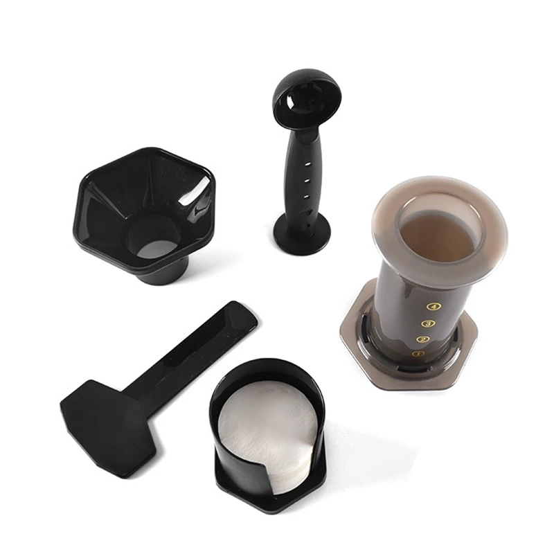 Filter Glass Espresso Coffee Maker Portable Cafe French Press Cafecoffee Pot For Aeropress Machine Drop