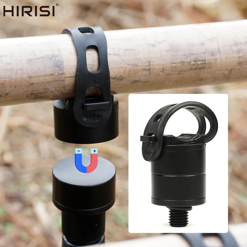 Support de canne magnétique à libération rapide Hirisi - Porte-canne sécurisé pour pêche de la carpe