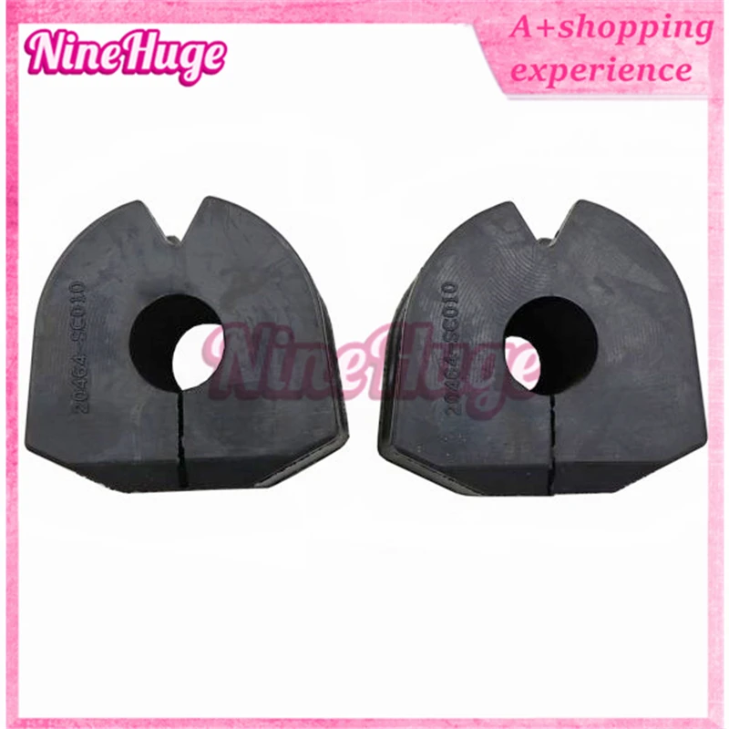 New 2pcs Rear Stabilizer Bushings Bush 20464sc010 For 20092018 Subaru