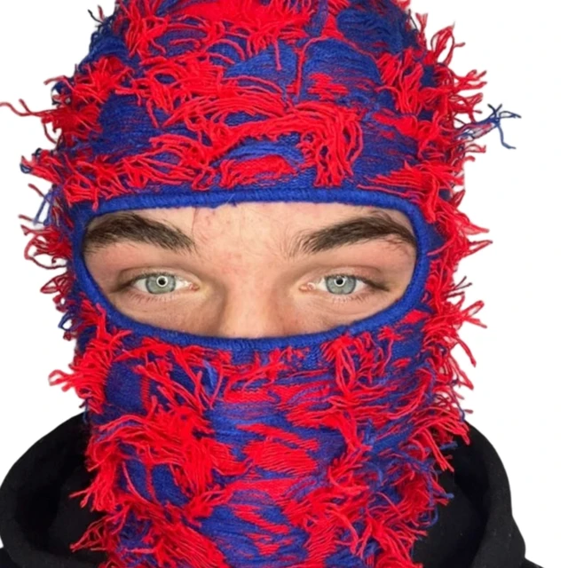 CamSolomon-Cagoule de ski complète en tricot, masque Shiesty, masque de ski  - AliExpress