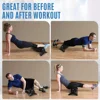 Point Foam Roller with Stand,18" Foam Roller Long Yoga Roller Foam Exercise Roller for Muscle Massage & Relaxation, Yoga Pilates 6