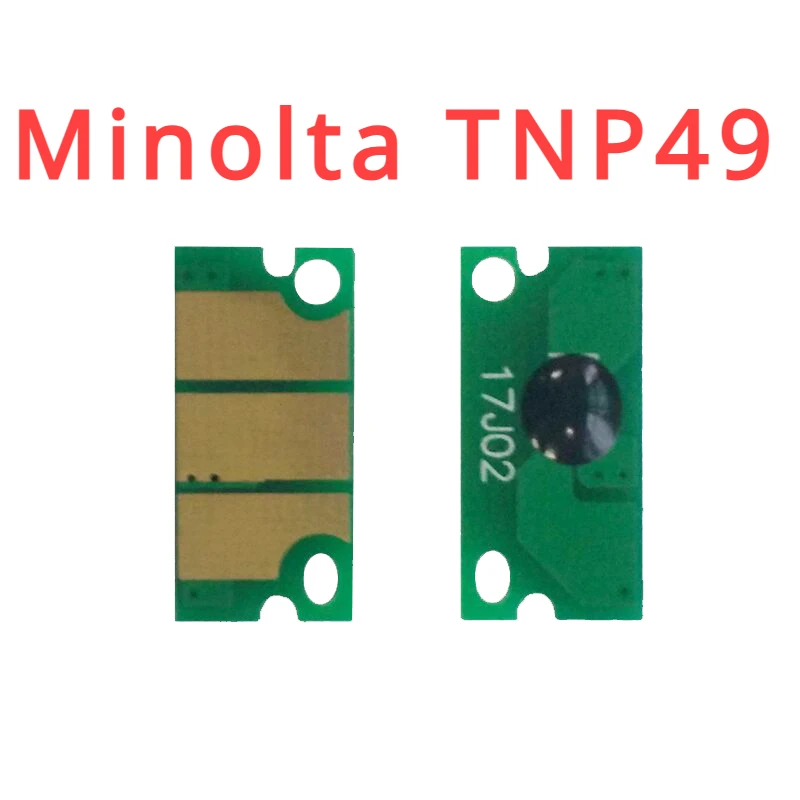 

4 Тонер-чипа для заправки Konica Minolta Bizhub C3351, C3851 FS (TNP49)