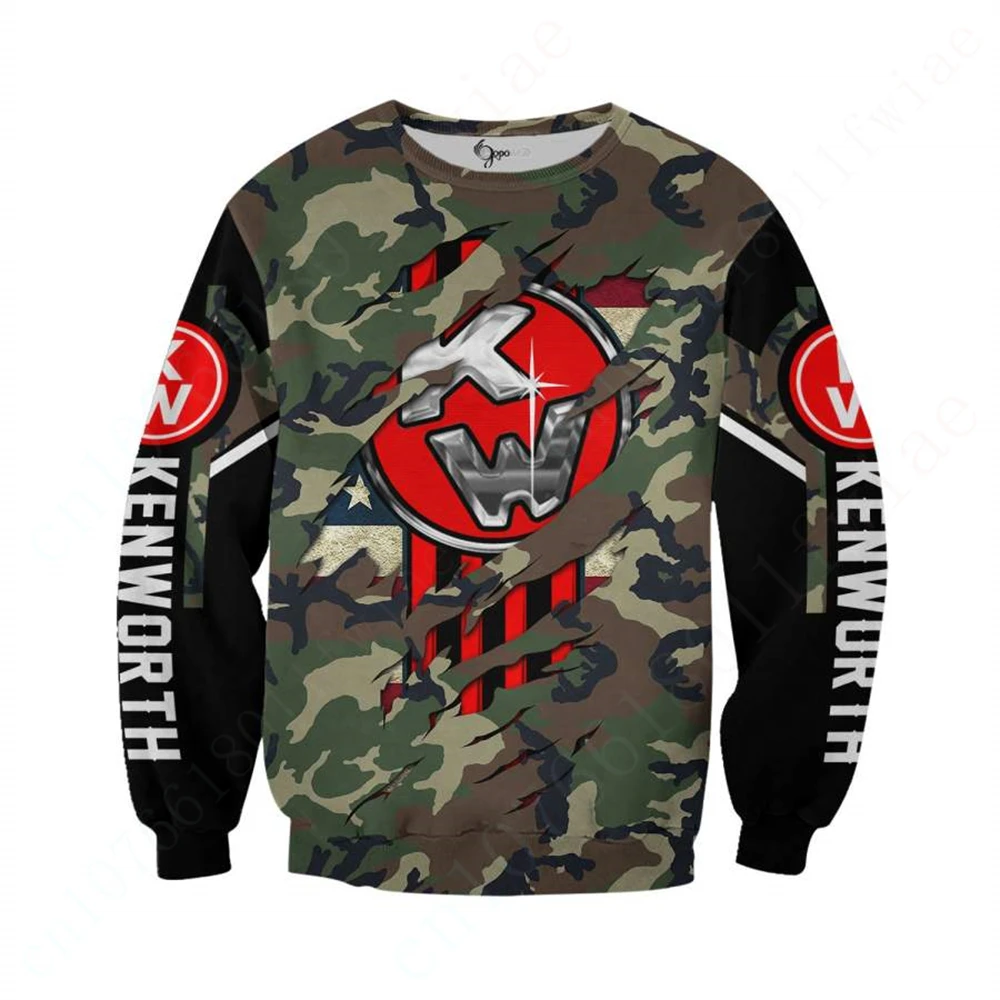 

Kenworth Unisex Clothing Anime T-shirts Casual T Shirt For Men Women Harajuku Sweatshirt Top Breathable O Neck Long Sleeve