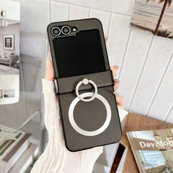 Universal Slim MagSafe Ring Holder Case - Samsung Z Flip7 (Dark Grey)