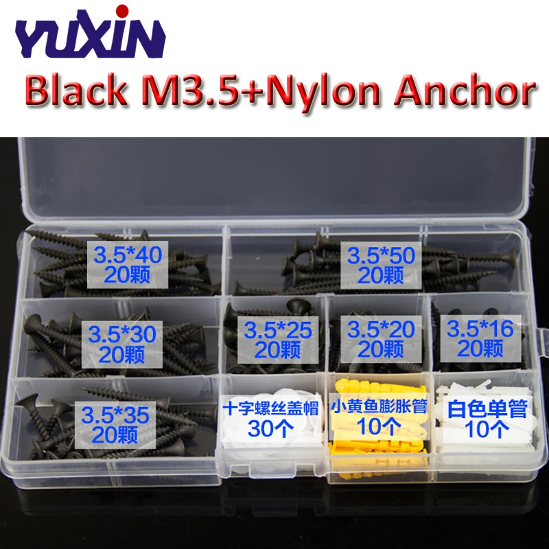 Kit Viti Per Legno 360 Pezzi - Viti Autofilettanti M3 M4 Testa Svasata Per Fai Da Te E Riparazioni - Foto 14