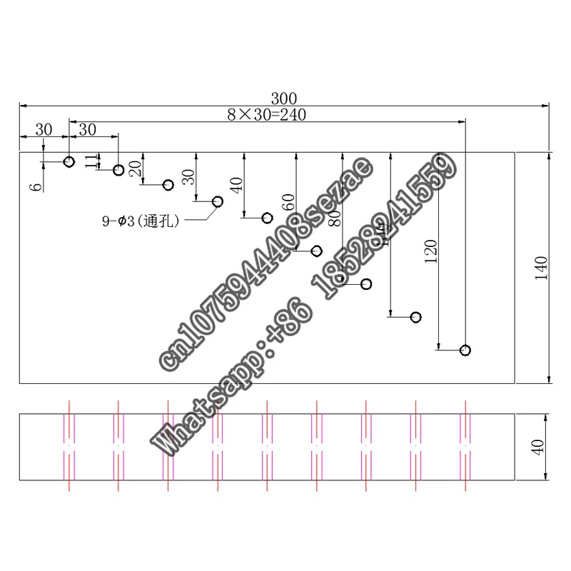 

Customized DB-H1/DB-H2 series test block JB/T 10062-1999 ZB Y232-84 Y231-84