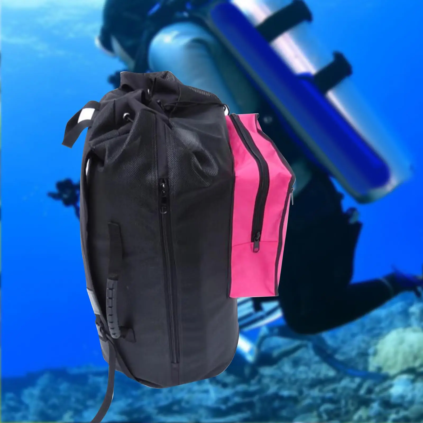 Snorkeling Backpack External Pocket Scuba Diving Backpack Diving Travel Backpack for Underwater Swimming Rafting Surfing Sailing