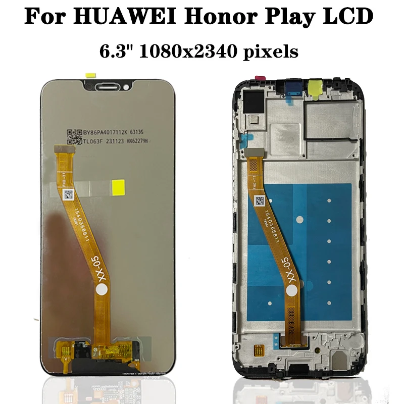 Kit De Remplacement Écran LCD + Vitre Tactile Pour HONOR PLAY (Modèle Spécifique) - Noir + Outils