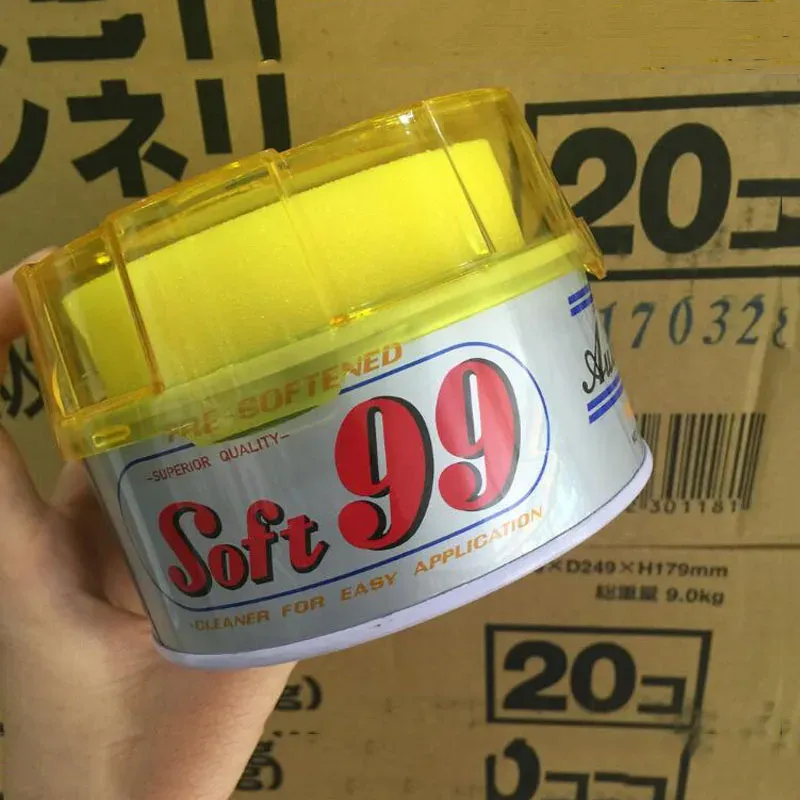 SOFT 99 Japan Car Solid Wax Polishing Scratch Wax Decontamination Anti Oxidation Polishing Wax Car Paint Care
