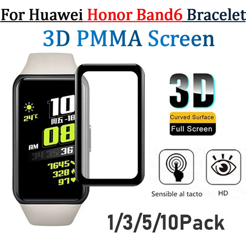 For Huawei Honor Band6 Bracelet Watch Screen Protectors Film Pmma Anti