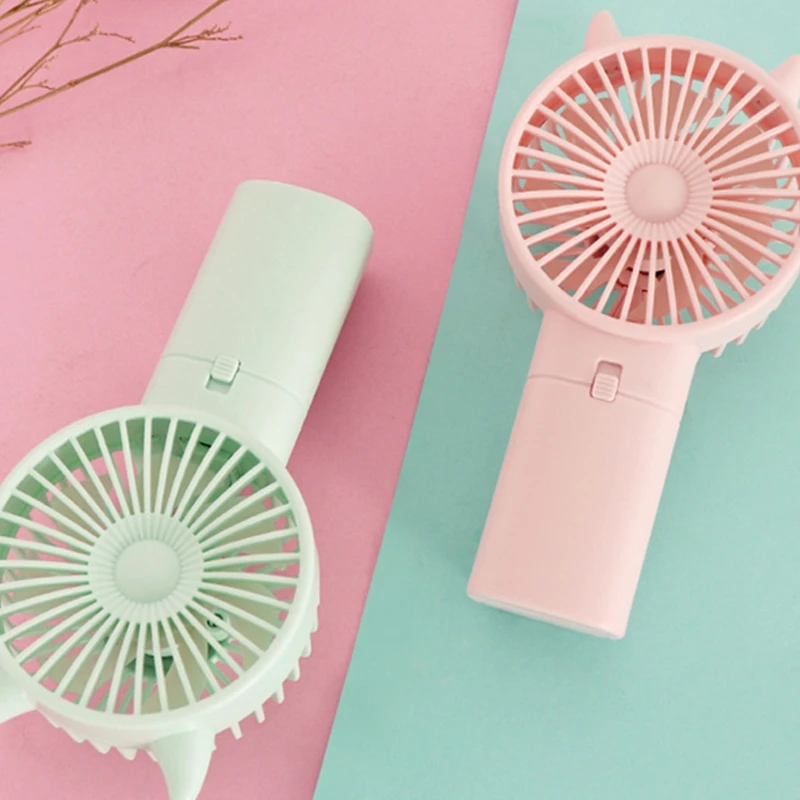 Handheld Mini Fan, Hand Fan, Portable Battery Powered Pocket for Indoor, Outdoor, Office, Travelling, Line up, Home N7MC