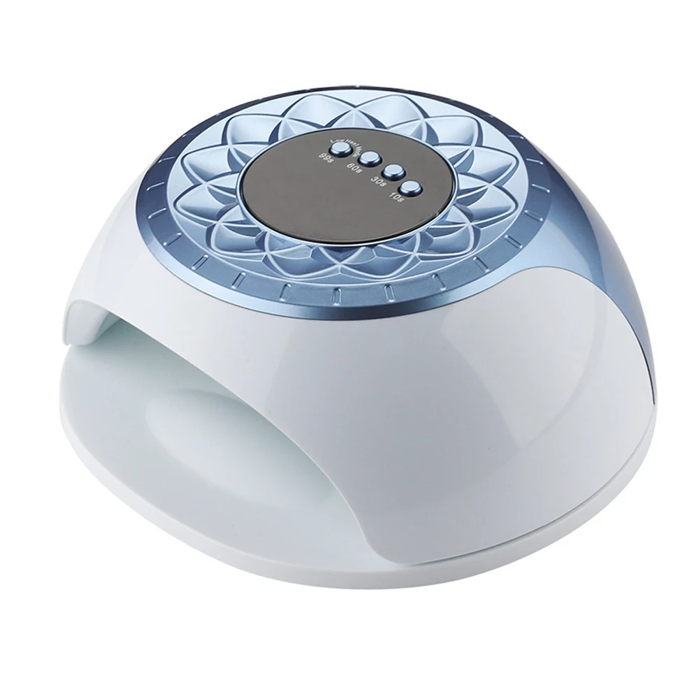268W Uv Led Nail Drying Lamp Professional Uv Nail Art Dryer Light for Gel Nails 57 Beads Fast Curing Gel Polish Lamp