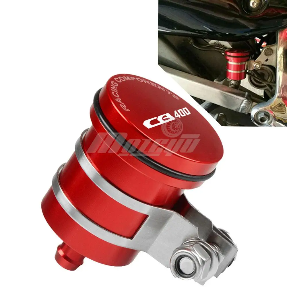 Universal Moto Bike Front Brake Fluid Bottle Master Cylinder Oil