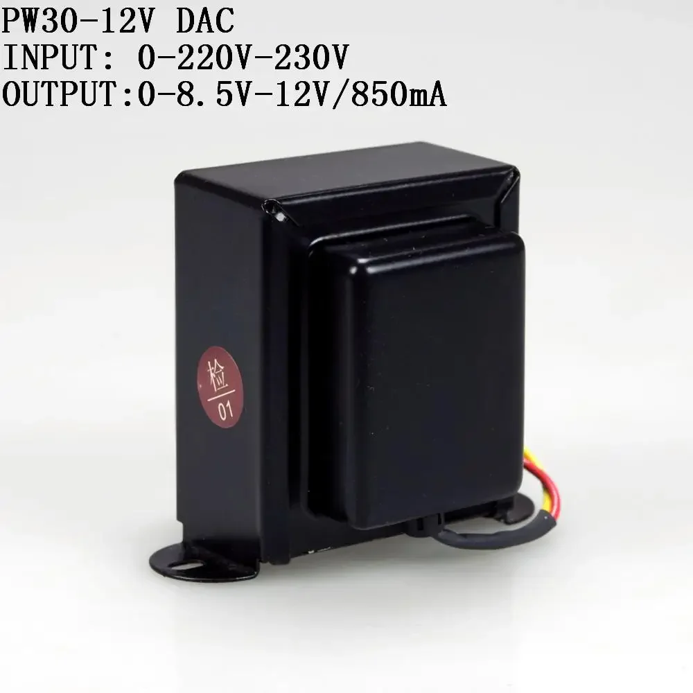 

Raphael 30W DAC Power Transformer 0-8.5V-12V Dedicated for Biliary Machines