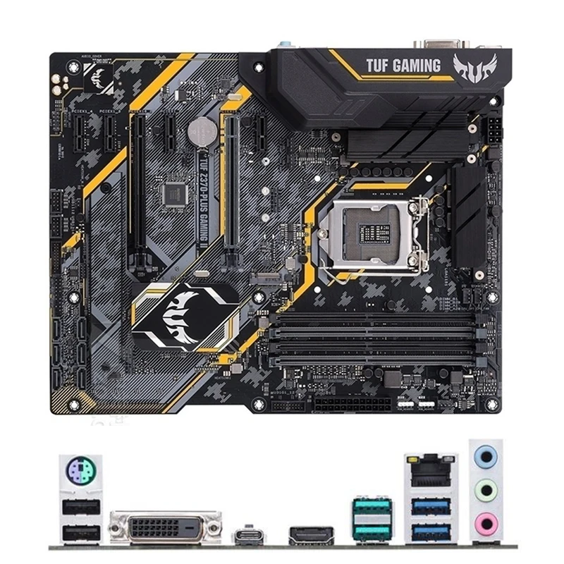 

Intel Z370 TUF Z370-PLUS GAMING II motherboard Used original LGA1151 LGA 1151 DDR4 64GB M.2 NVME USB3.0 SATA3 Desktop Mainboard