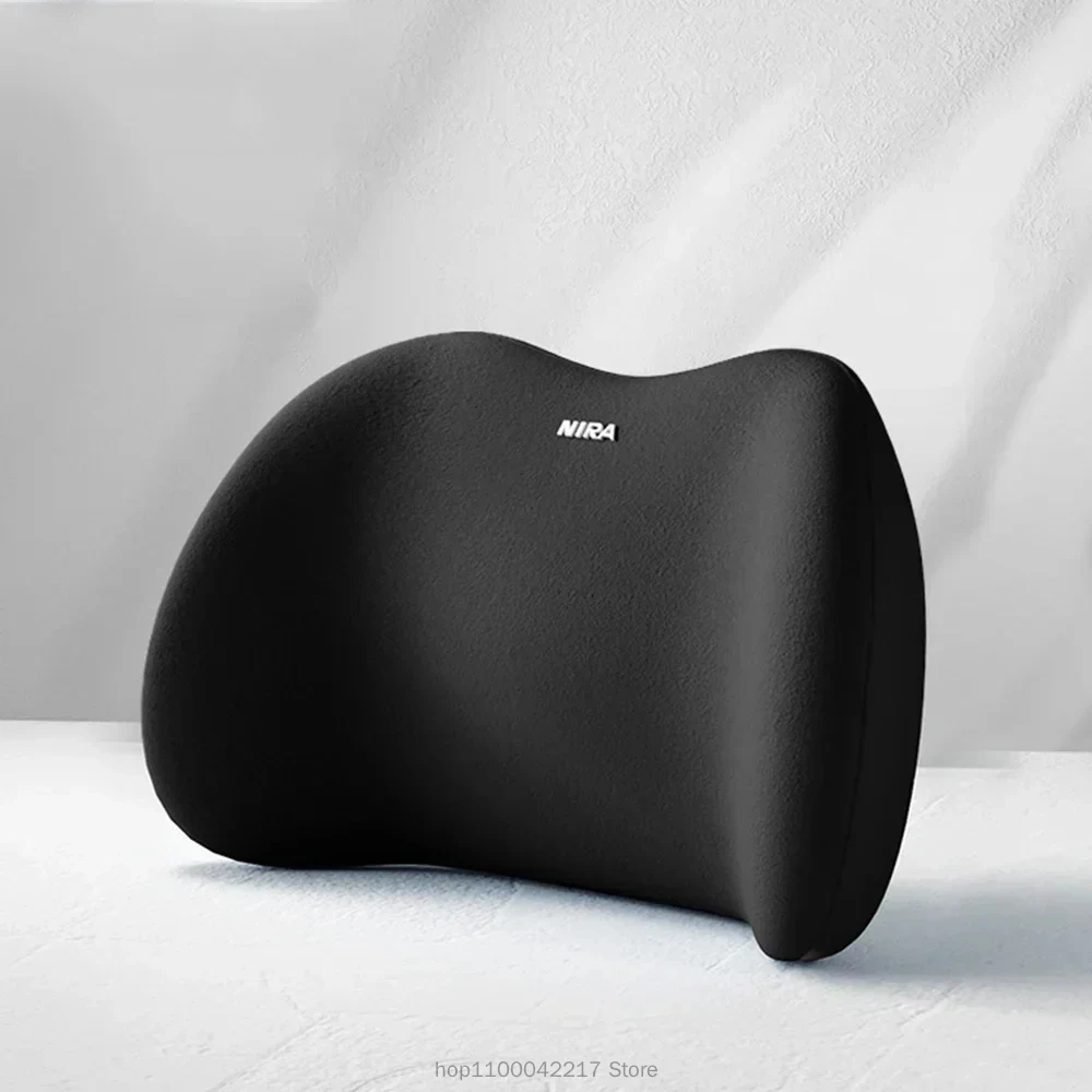 Ergonomic Memory Foam Car Seat Neck and Lumbar Support Pillow
