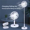 Retractable Fan USB Charging Folding Portable Mini Electric Fan Dormitory Outdoor Cooling Appliances Adjustable Home Fans 1