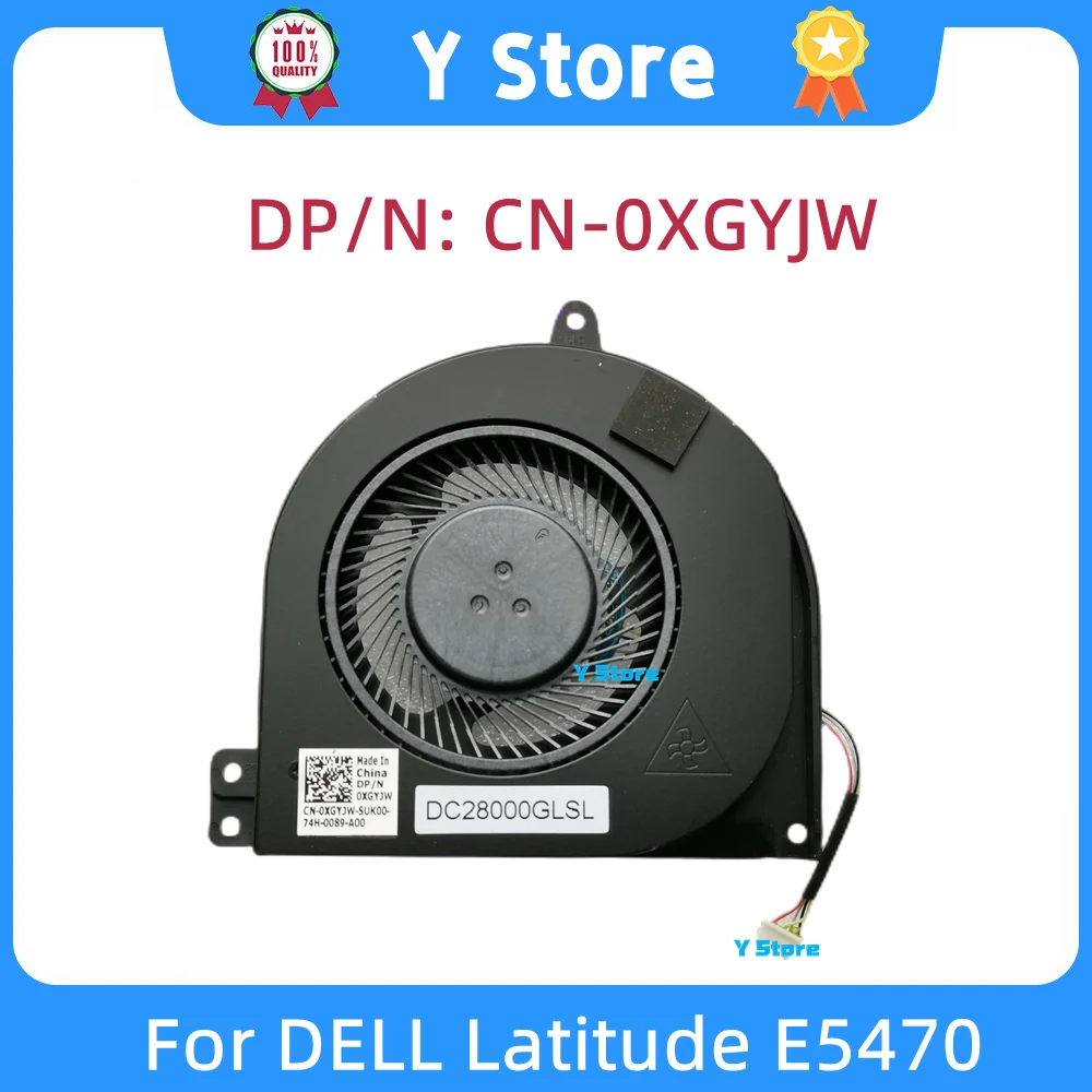 

Y Store New Original Laptop Heatsink For Dell Latitude E5470 Cooling Fan 0XGYJW XGYJW DD28000GLSL Free Shipping