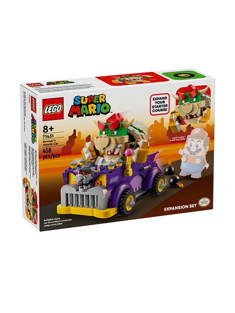 (´❛-❛`) LEGO Super Mario Bowser's Muscle Car Expansion Set 71431