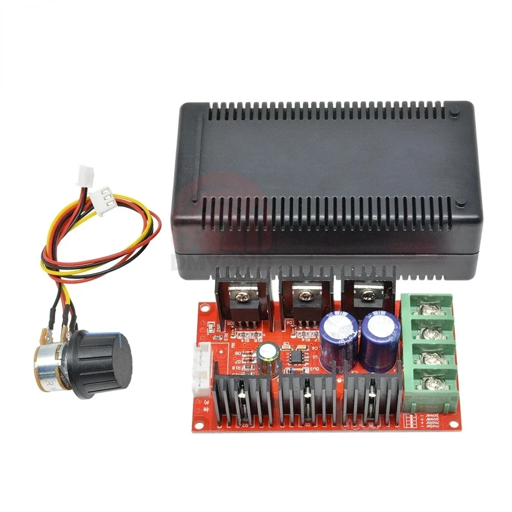 2000W 40A DC Motor Speed Controller DC 12V 24V PWM HHO RC Car Fan Speed Regulator Adjustable Power Control Switch Soft Starting