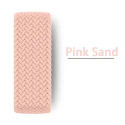 Nylon Braided Strap Bracelet - S (Pink Sand)
