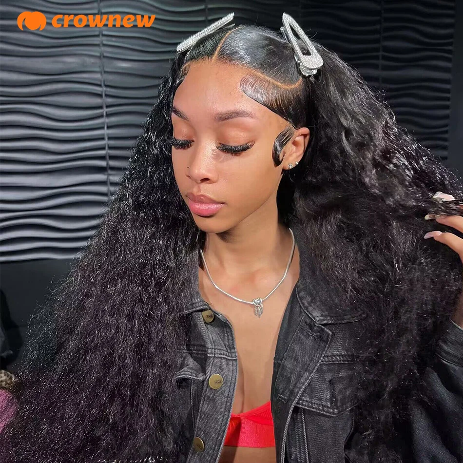 

Curly Lace Front Human Hair Wig 13X4 Lace Frontal Human Hair Wig Preplucked Deep Wave Frontal Wig 13X6 Hd Lace Frontal Wigs