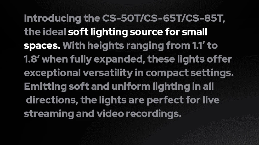 50CM 65CM 85CM CS-50T CS-65T CS-85T Lantern Softbox with Bowens Mount