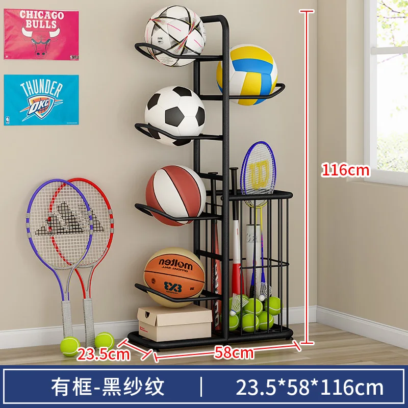 Support de Rangement de Ballons, Support de Rangement de Basket-Ball sans  Vis Portable pour l'Extérieur, Support de Montage de Football, Support  d'Affichage de Basket-Ball - AliExpress