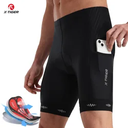 Men's 5D Gel Padded Cycling Shorts with Back Pocket - Europe - XXXL (Bicycle Shorts)