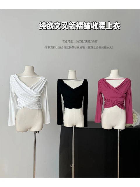 Streetwear Aesthetic Clothing  Aesthetic Shirt Y2k Harajuku - Women's  Shirt Y2k - Aliexpress
