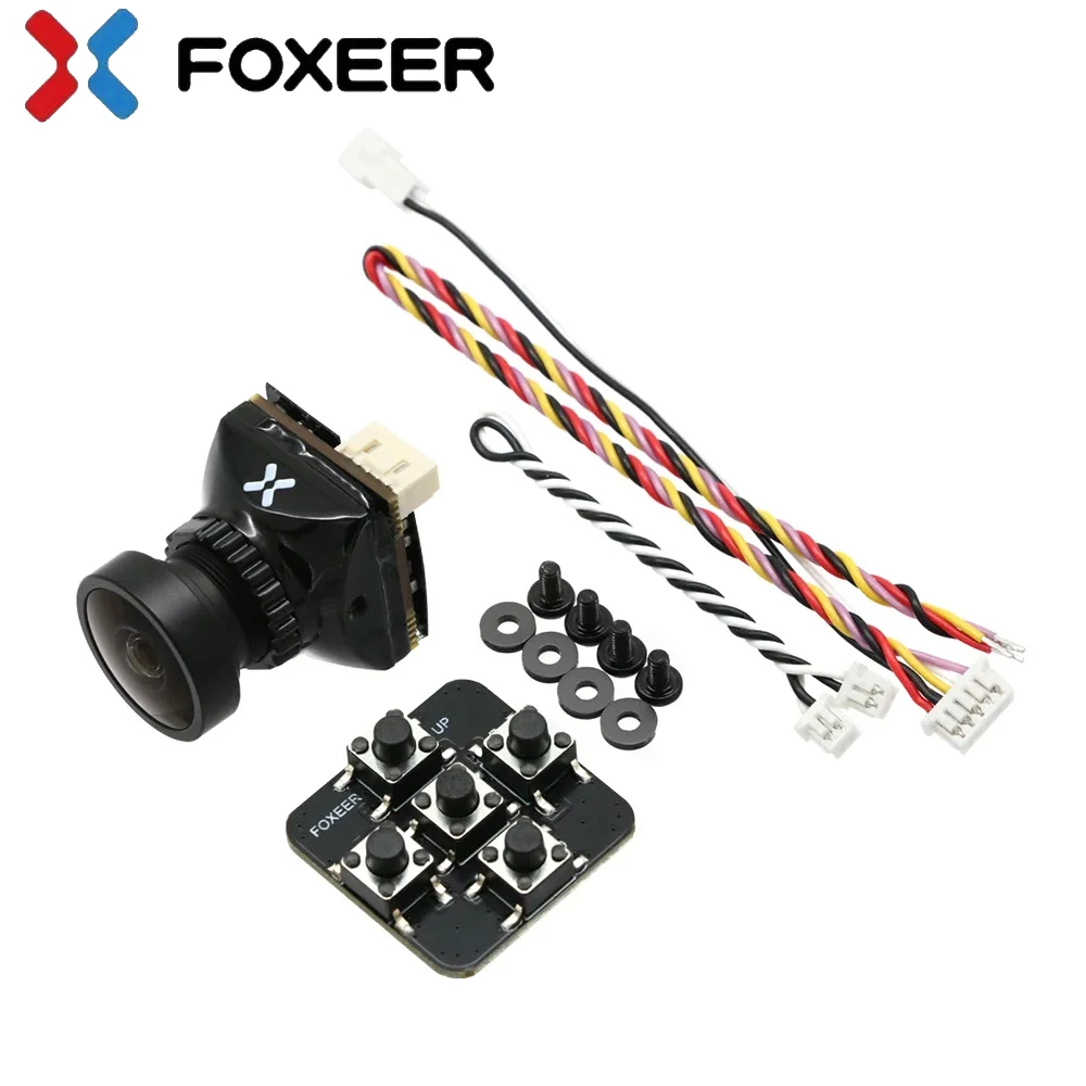 Foxeer Micro Night Cat 3 1200TVL 0.00001lux IR Sensitive Night Vision Camera 850nm IR Light FPV Camera For Mark Apex FPV Drone