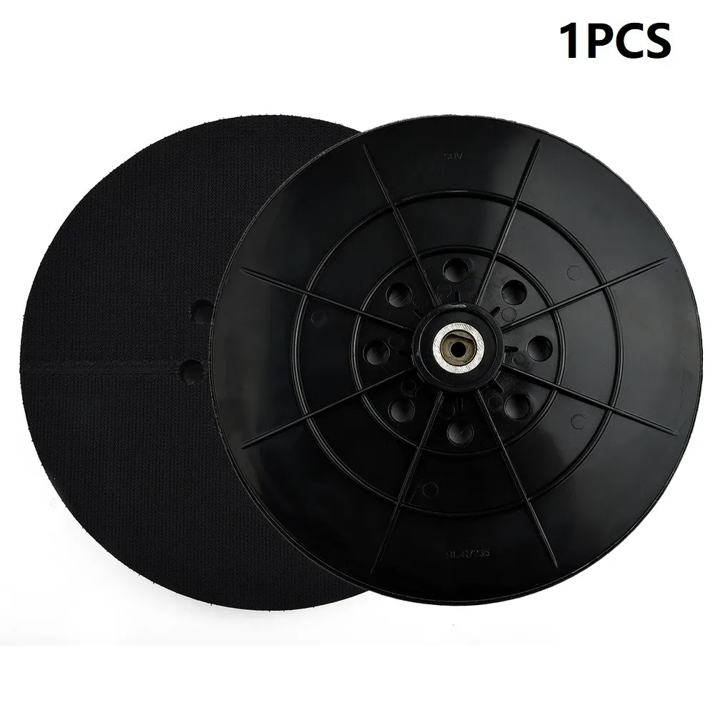 

ABS Sanding Backup Pad Drywall Sander Hook And Loop 8hole 9" 230mm Backup Pad With 6mm Thread For Dustless Sanders