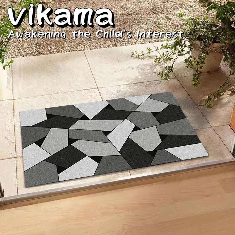 Persian Bohemian Crystal Pile Home Decorative Rugs Entryway Bedroom Living Room Machine Washable Mats