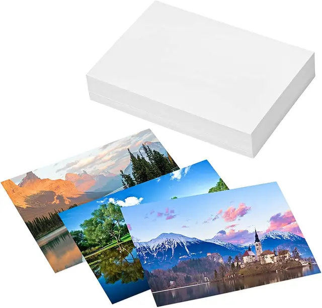 3R Glossy Photo Paper for Printer Inkjet Printer Paper for Photos, Office Supplies,Instant Dry  Photo Paper3.5" x 5"230gsm 1