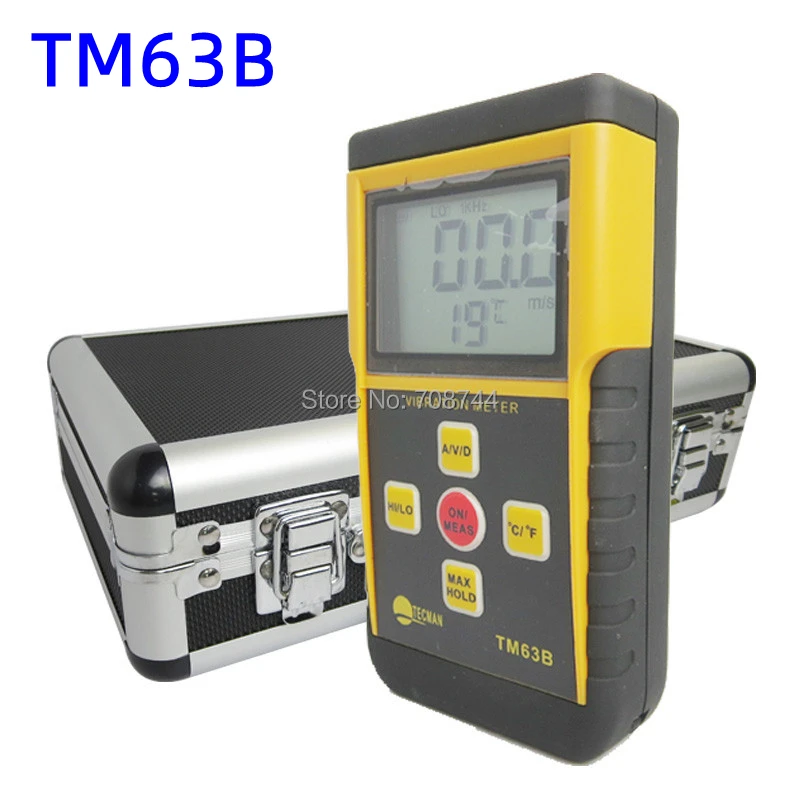 Split Digital Vibration Meter TM63B Professionally Measures Motor Vibration Bearing