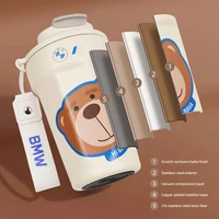 Car Emblem 316 Stainless Steel Thermos Cup Coffee Portable Cup For BMW M3 M4 M5 G42 G30 G20 E90 E90 E93 E60 F10 F07 F34 F30 F20 3