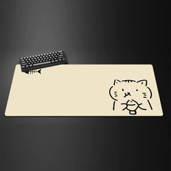 Cute Black Cat XXL Anti-Slip Desk Mat - Large Rubber Mouse Pad - 300X600X2MM (15)