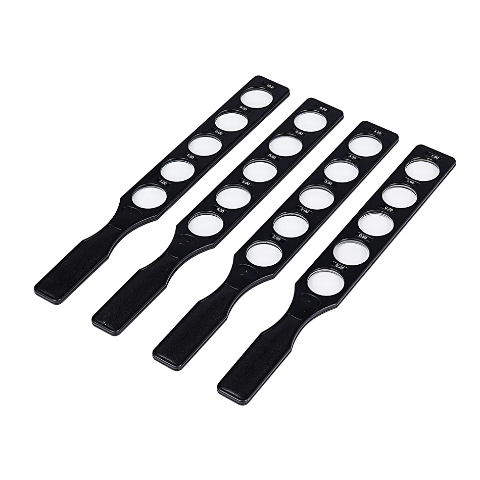 検眼鏡 眼科機器 屈折検査 光学レンズ 網膜検査ラックセット プラスチックバー アルミニウムケース - AliExpress