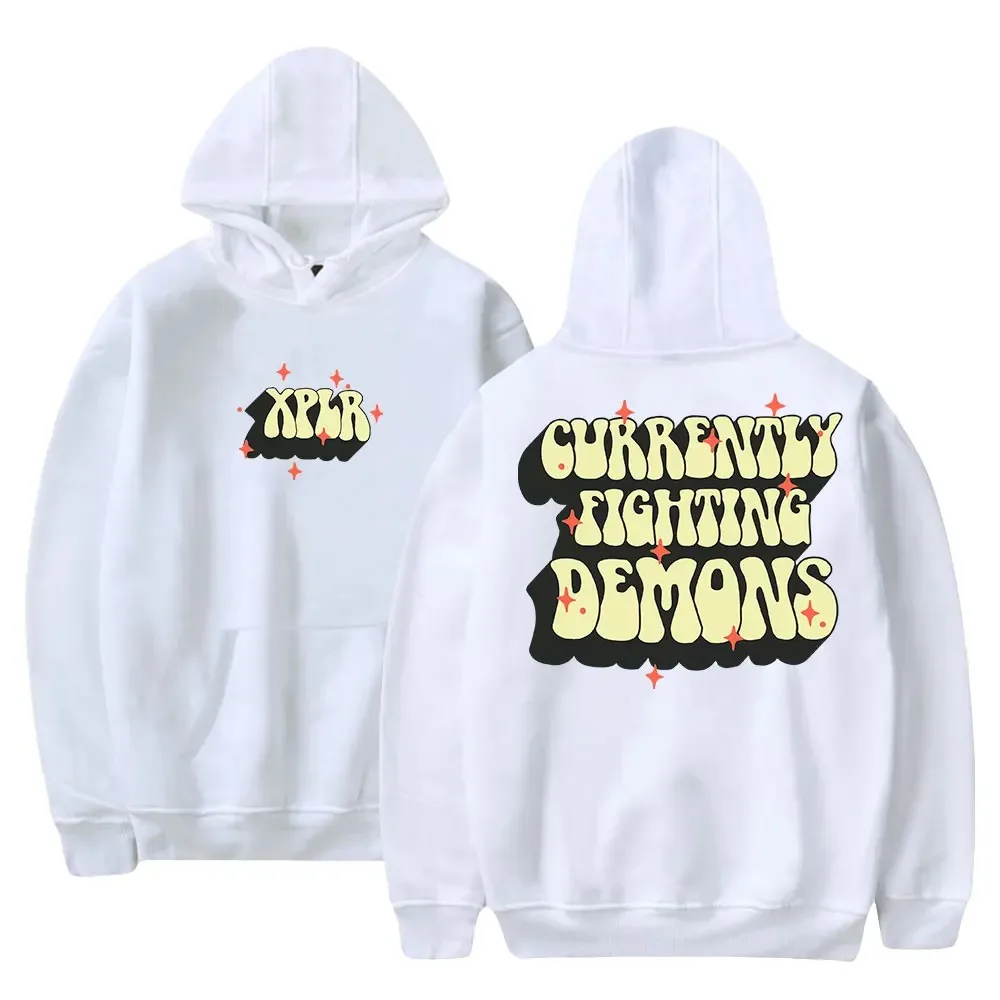 Sam e Colby-capuz de combate demoníaco para homens e mulheres, moletom manga comprida, pulôver fashion, XPLR 2024