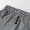 2-in-1 Double Layer Shorts, Men's Fashion Gradient Stretch Sports Shorts For Summer Gym Workout Training 6