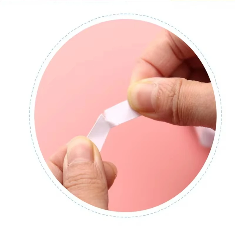 20m White Super Strong Double Sided Adhesive Tape Paper Strong Ultra-thin High-adhesive Cotton Double-sided Tape for Home Office