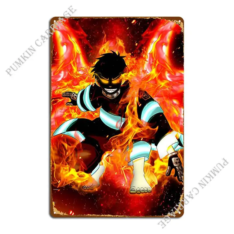 

Shinra Kusakabe металлический знак вечерние клубный бар кинотеатр жестяной знак постер