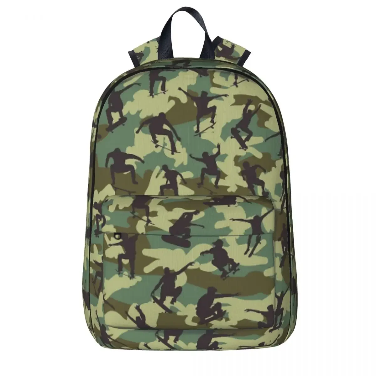 

Skater Camo WOODLAND Backpacks Boys Girls Bookbag Children School Bag Cartoon Kids Rucksack Travel Rucksack Shoulder Bag