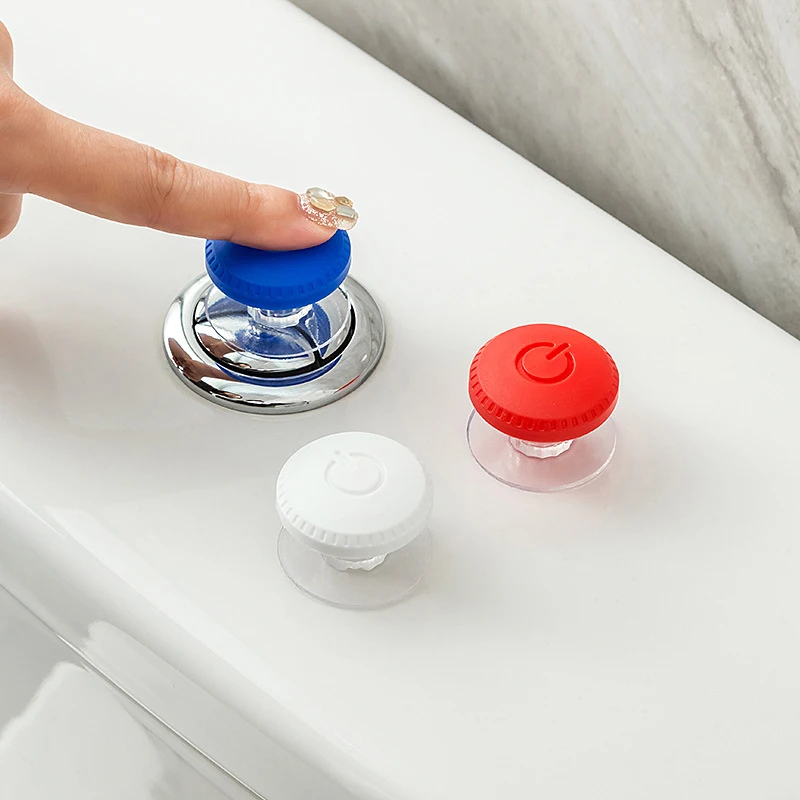 

Круглая прижимная машина для унитаза, кнопка для унитаза, пуговицы для резервуара для воды в ванную комнату, пусковой переключатель, декор для защиты от гвоздей