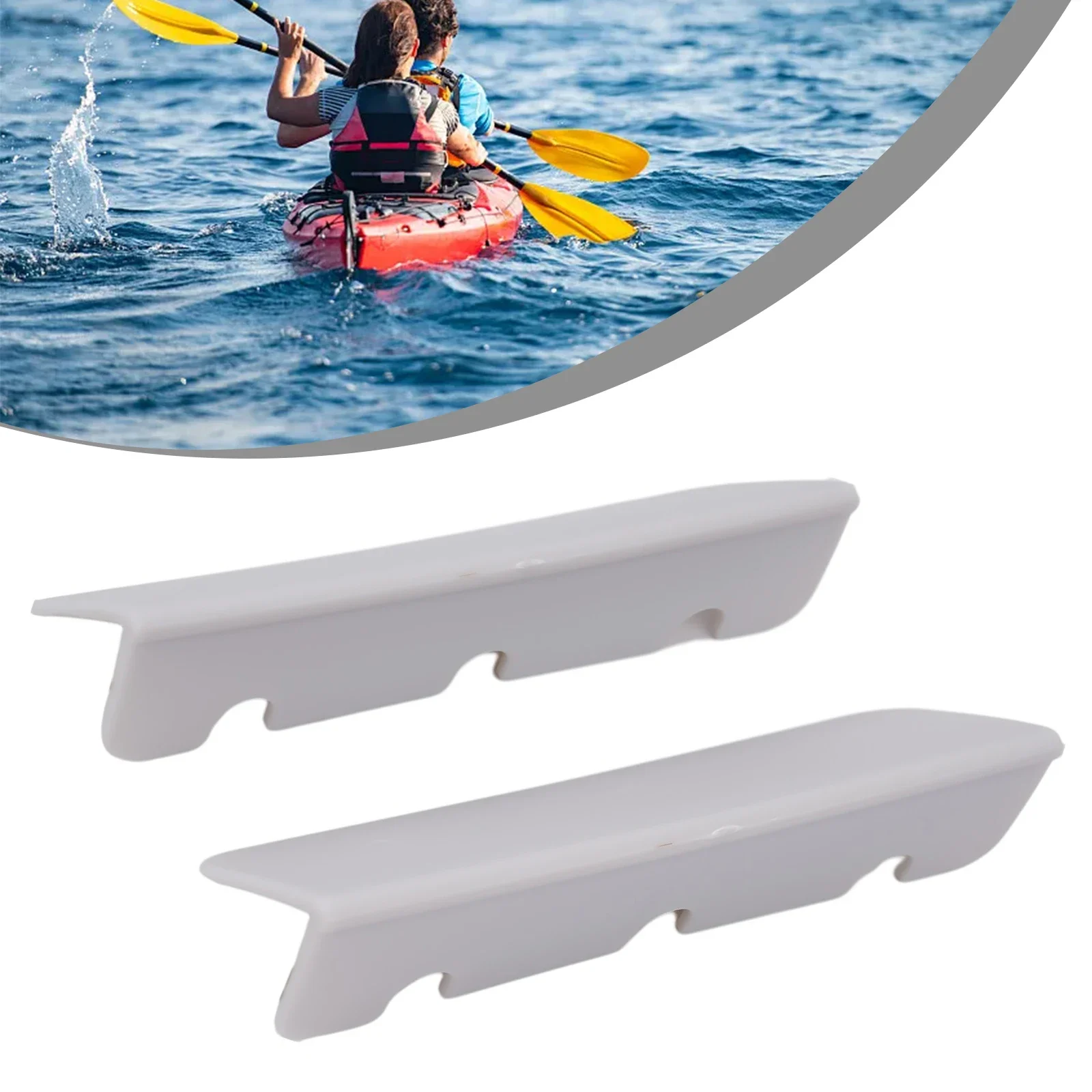 Crochets PVC pour siège de bateau de pêche - 2 pièces pour bateaux gonflables kayaks et canoës