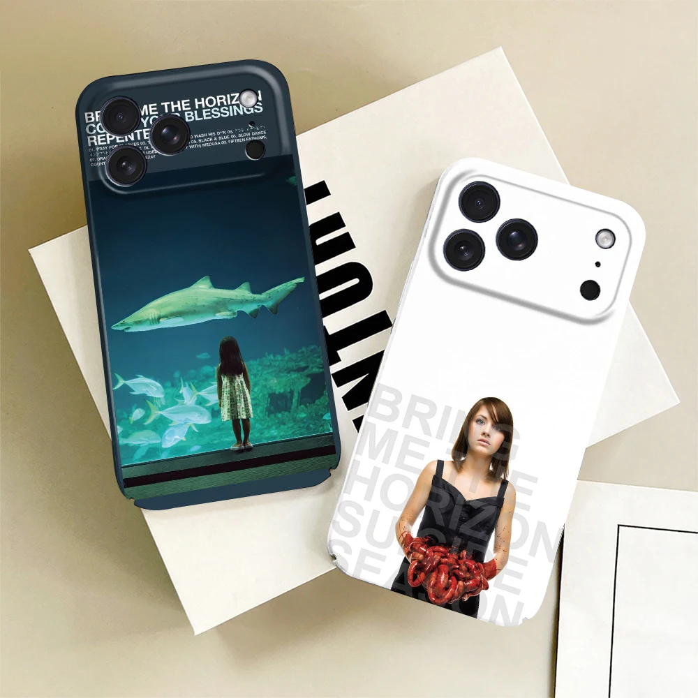 Glossy HD Hard Cover Film Shell - B-Bring Me B-BMTH Horizon Design Phone Case