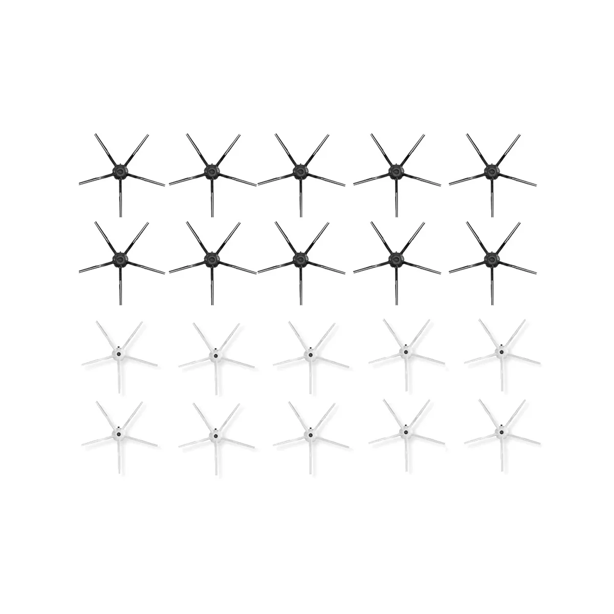 Spazzola Laterale A 5 Bracci Per Xiaomi Roborock S8 /S8 Pro Ultra/S7 Maxv Ultra/S7/S7 Max/ S7 Maxv/ S6 / S5 Max Spazzola In Silicone