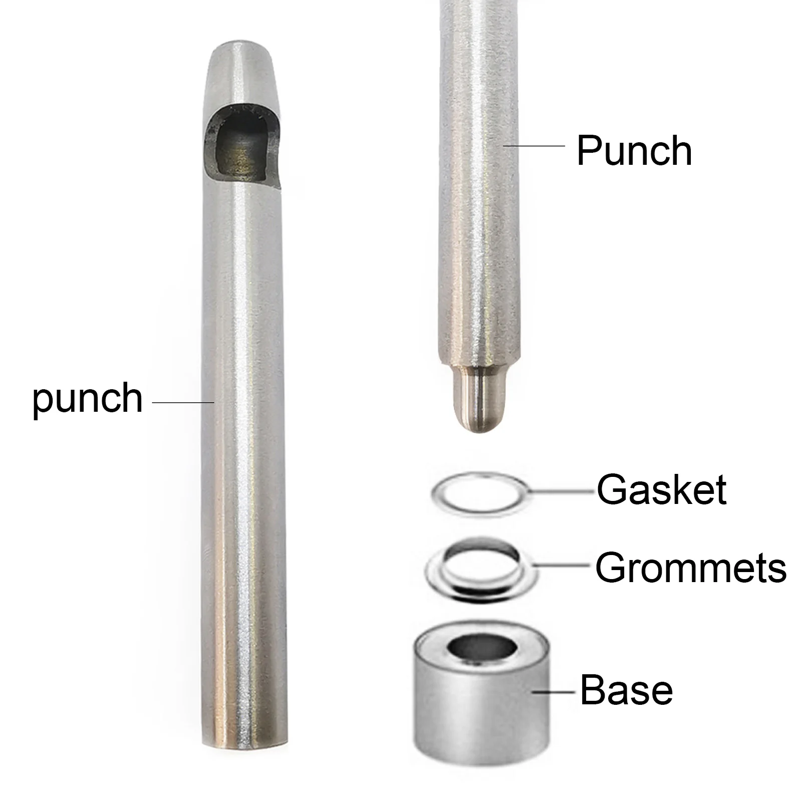 Grommets 2mm Plated Copper Metal Grommet Kit Shoelaces Belts Eye Buckles With Plastic Storage Box